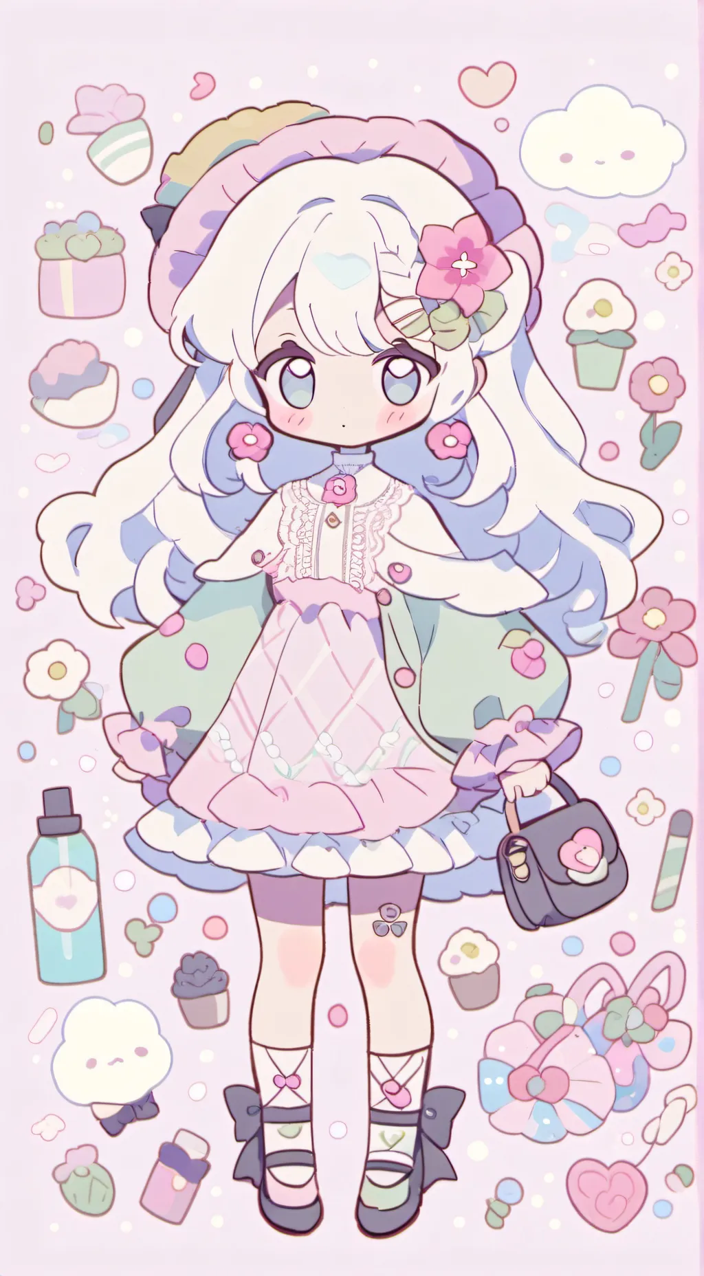 ai character: priminha nina background