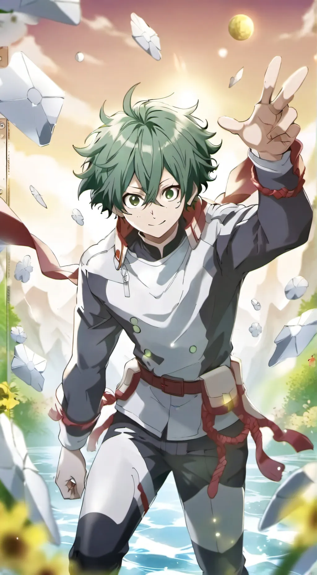 ai character: MHA spin the bottl background
