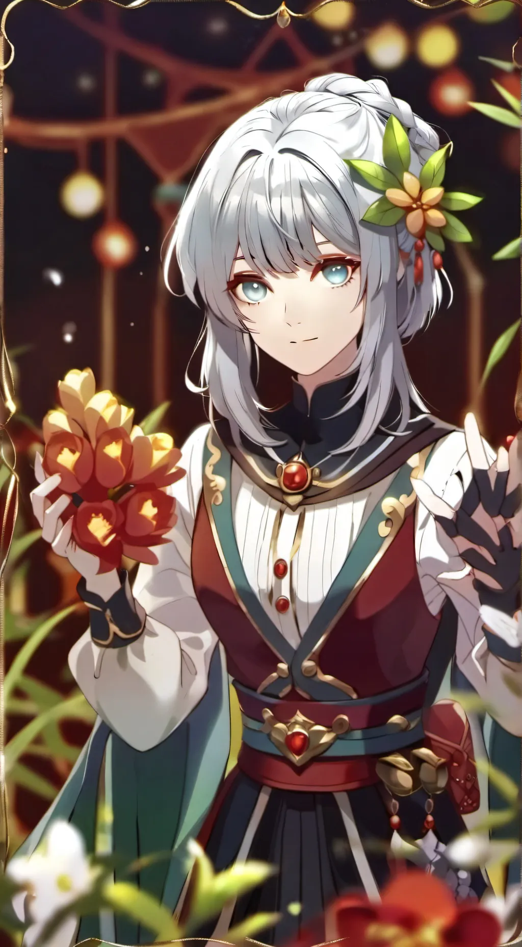 ai character: Girlfriend background