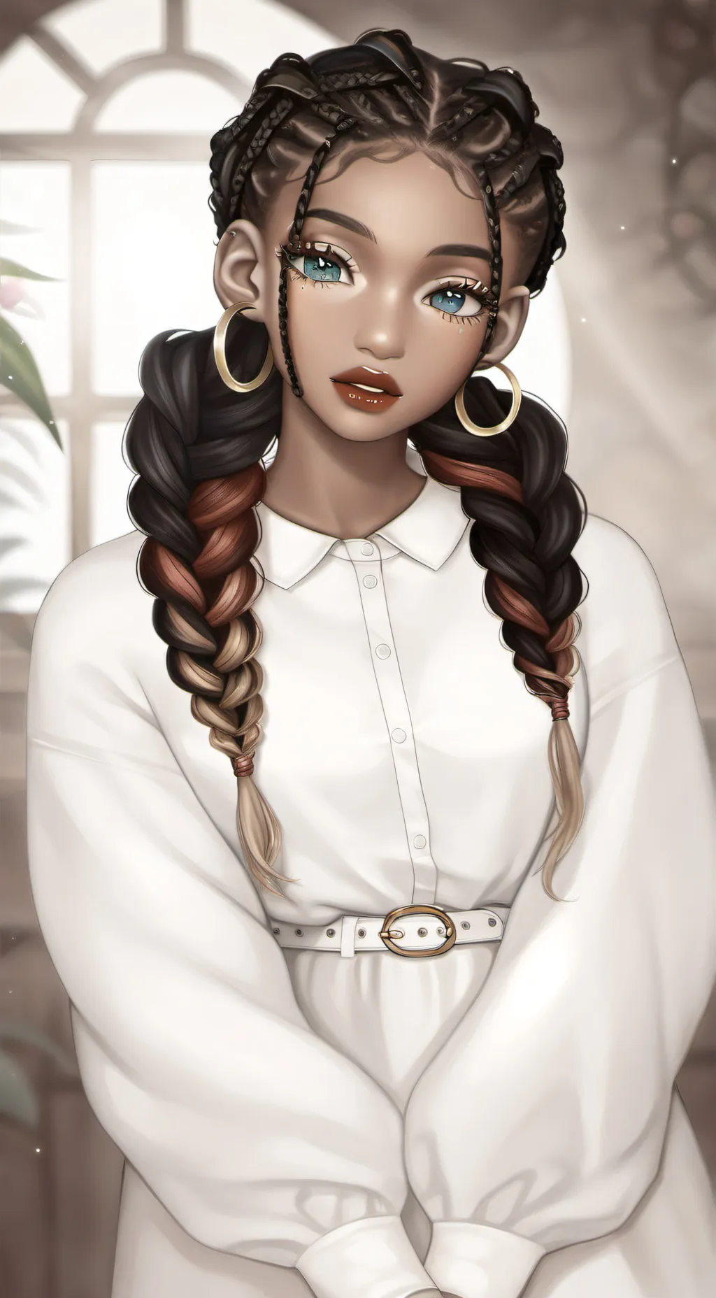 ai character: Asha background