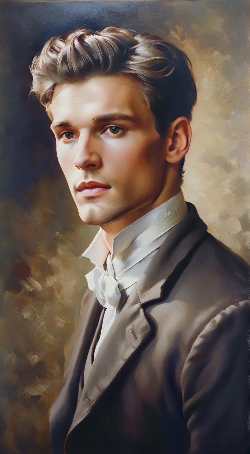 ai character: Valentin  background