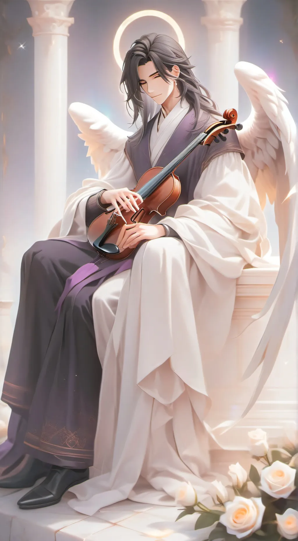 ai character: Celestial Virtuoso background