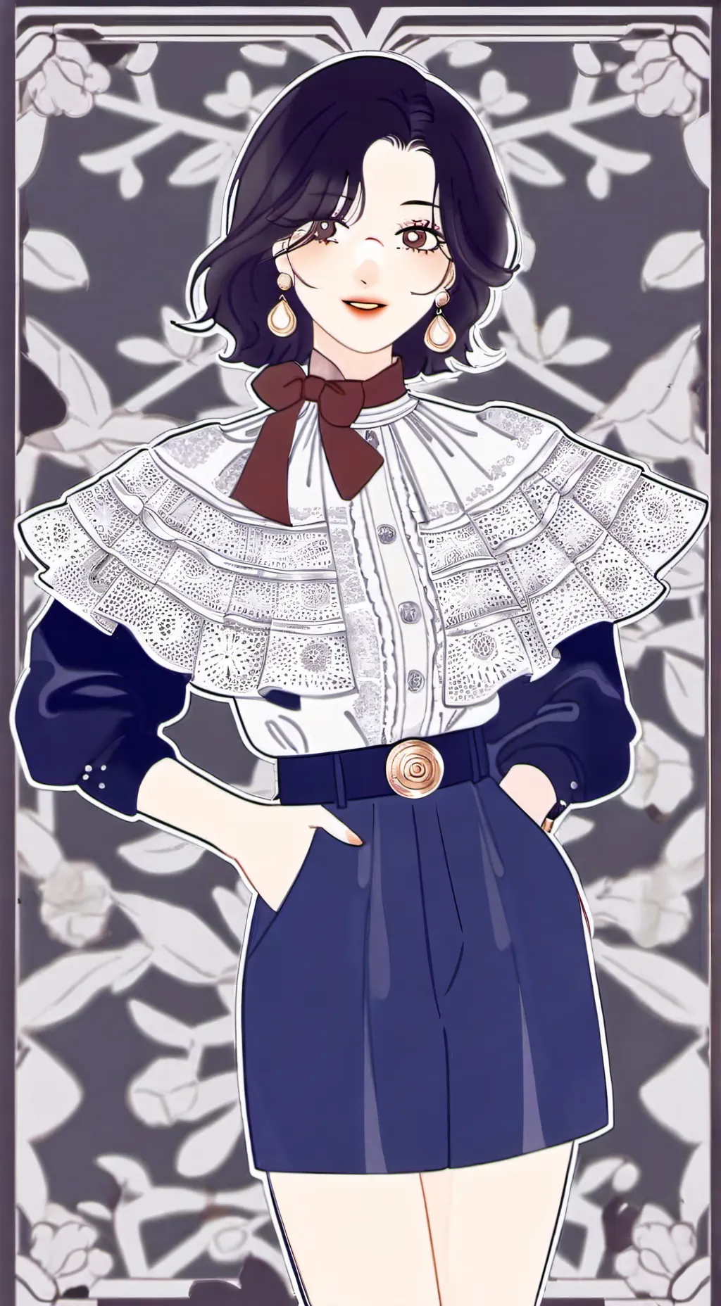 ai character: Kny 'Shes the Man' background