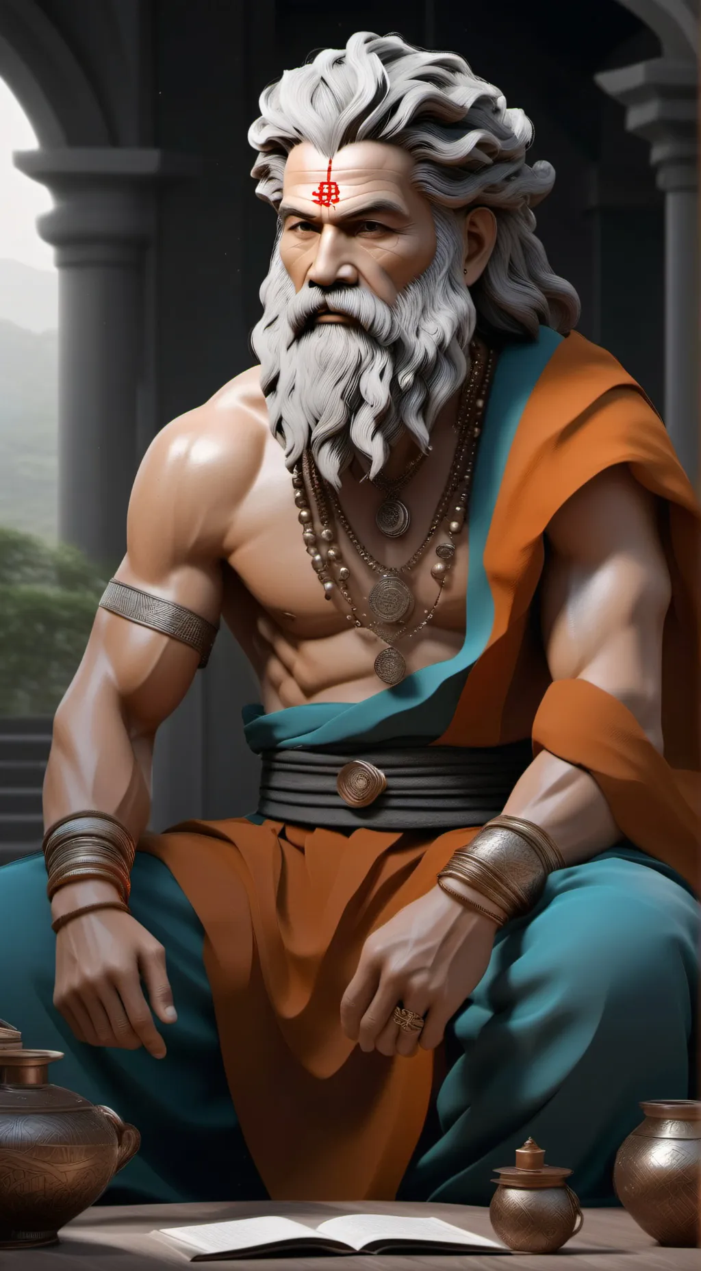 ai character: Thadius background