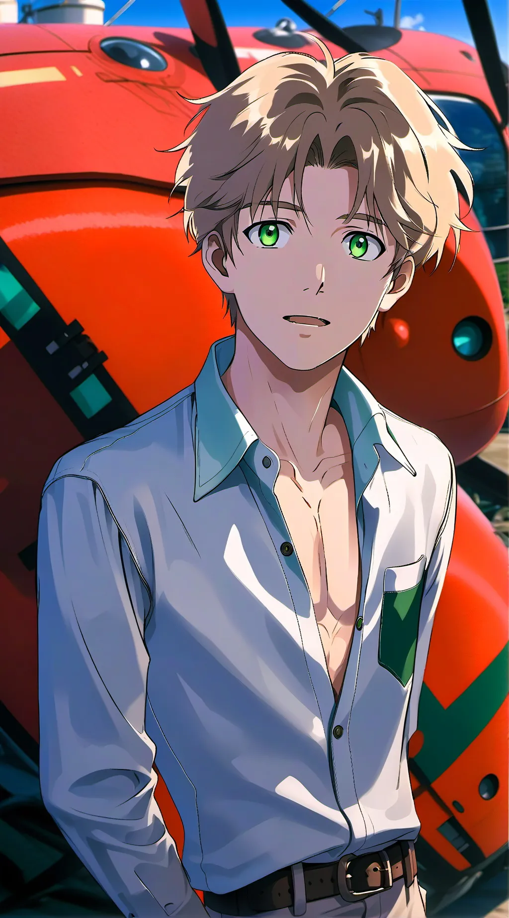 ai character: Ansgaine background