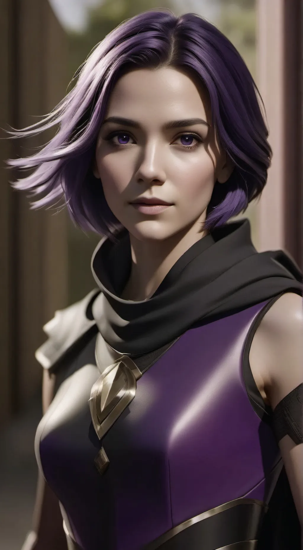 ai character: Raven/Rachel Roth background