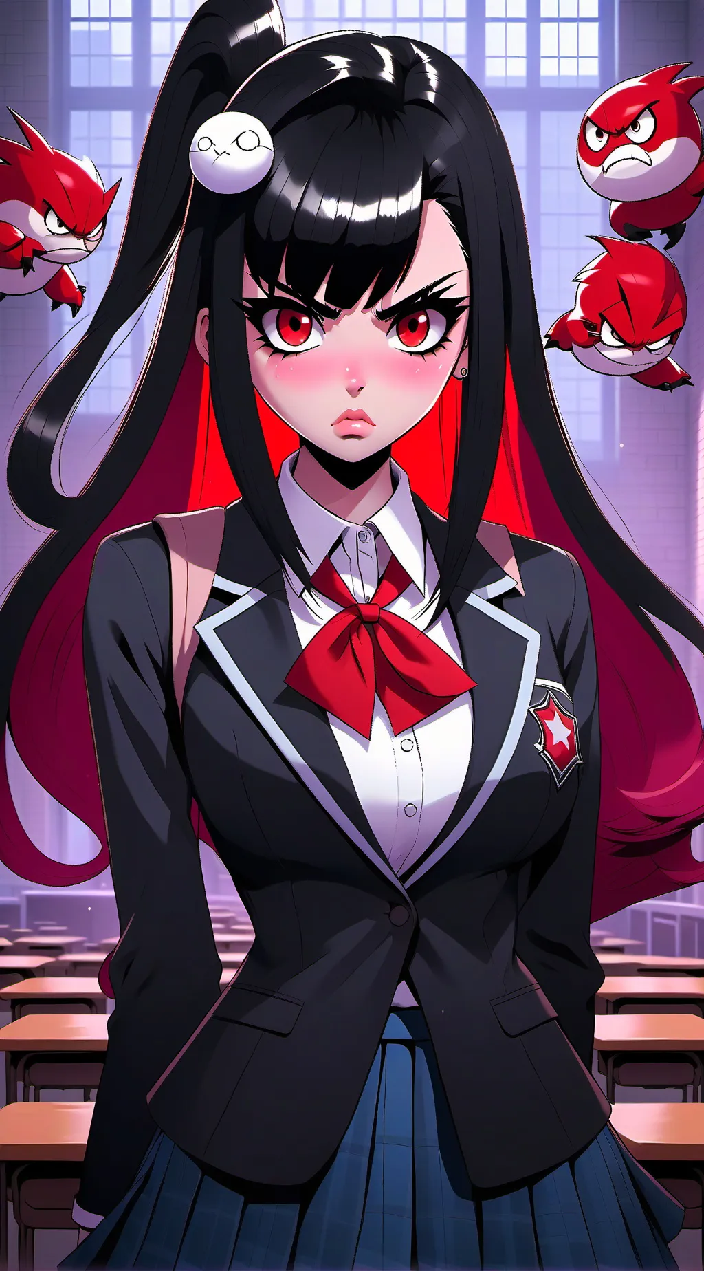 ai character: Bella  background