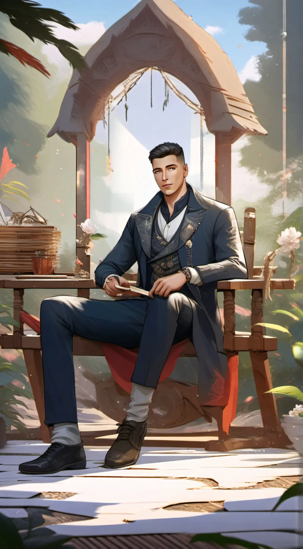 ai character: TE Pick Me background