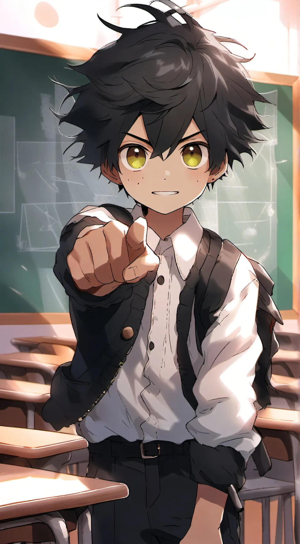 ai character: 👹 LIAM 👹 background