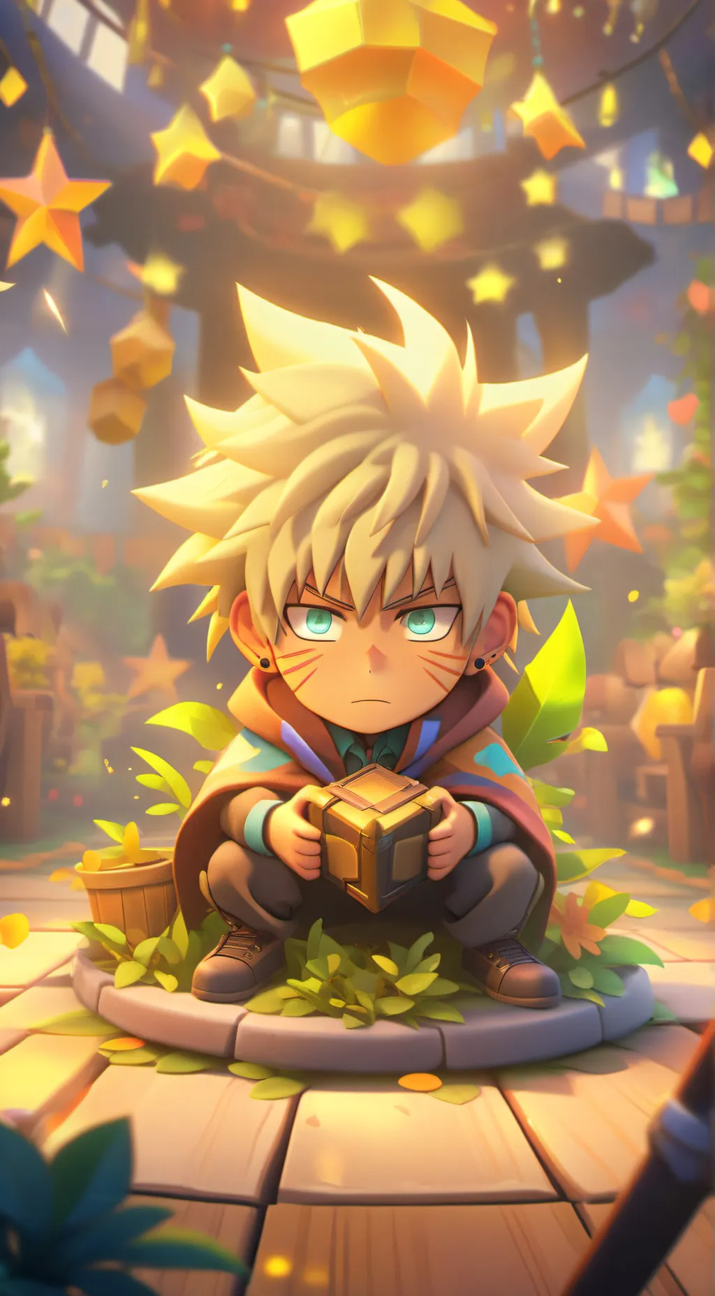ai character: Mha colegio  background