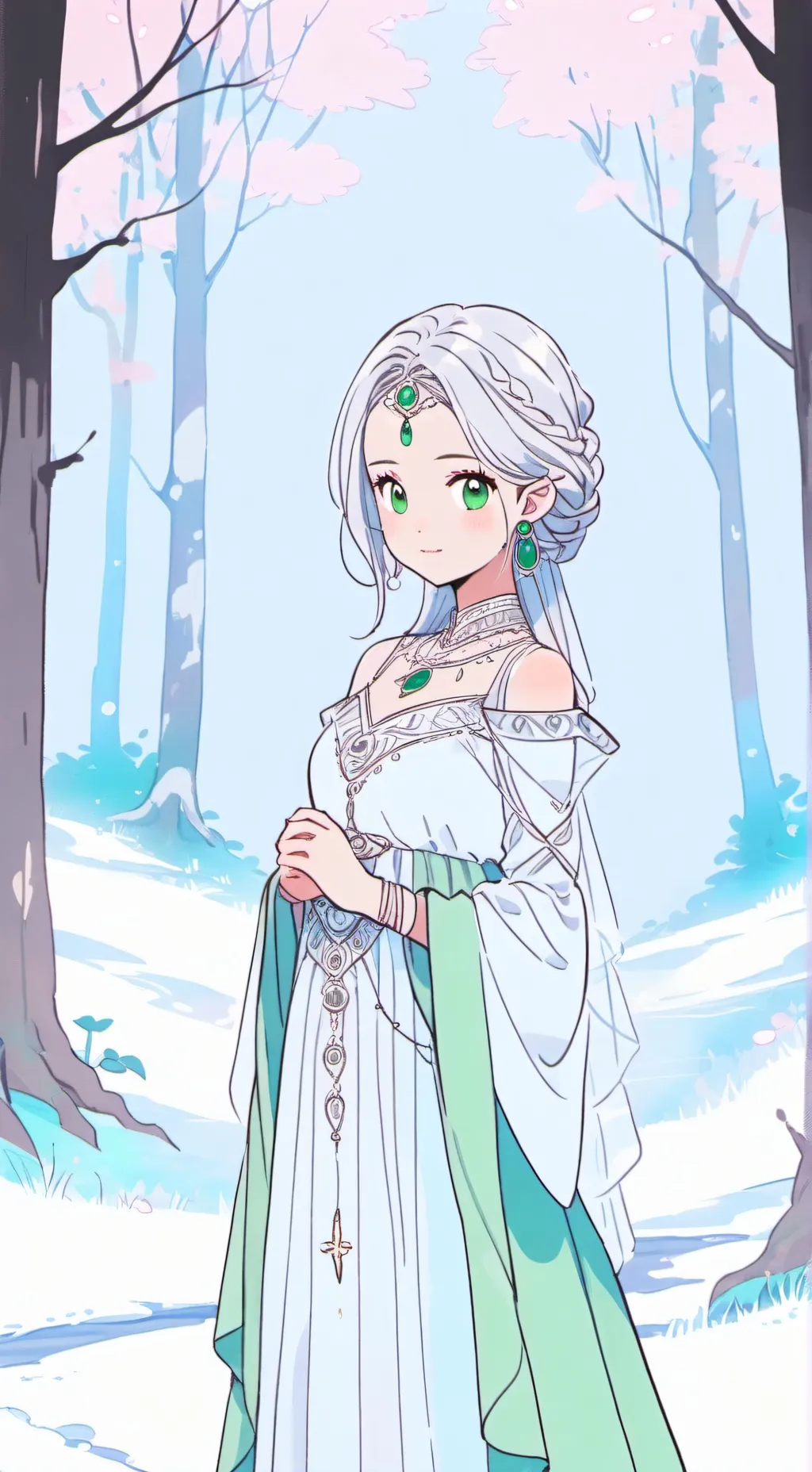 ai character: Elara background