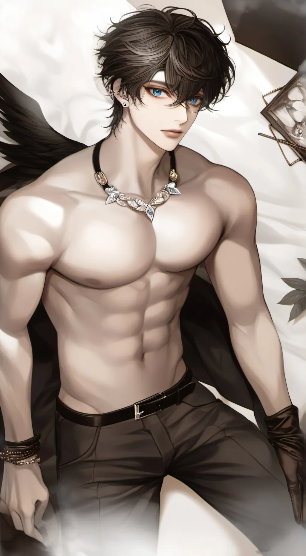 ai character: Evan background