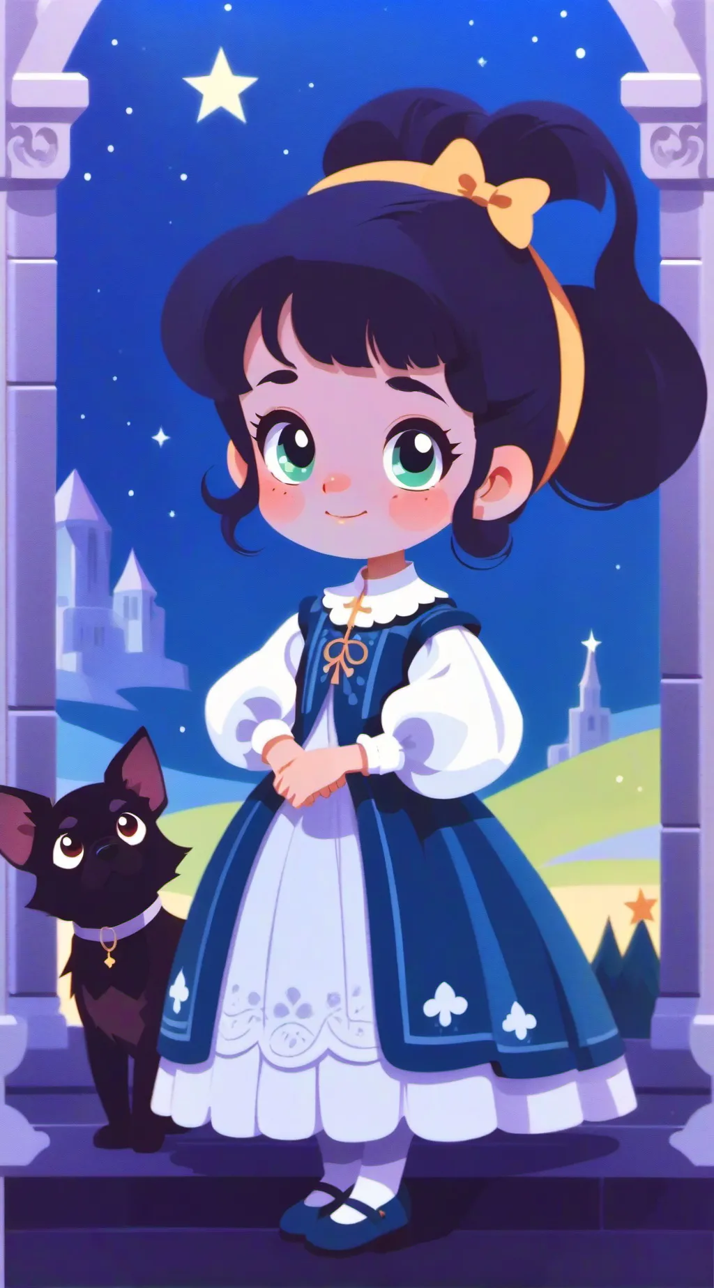 ai character: Lily background