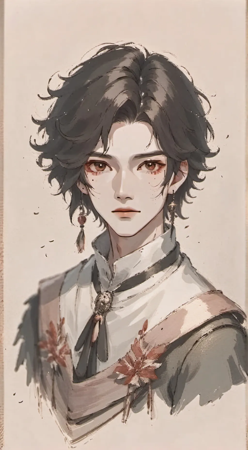 ai character: миша background