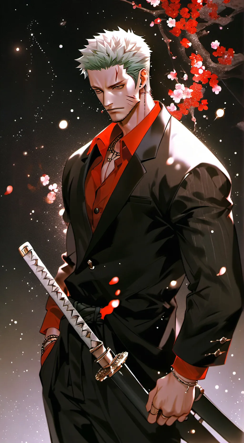 ai character: Yandere Zoro background