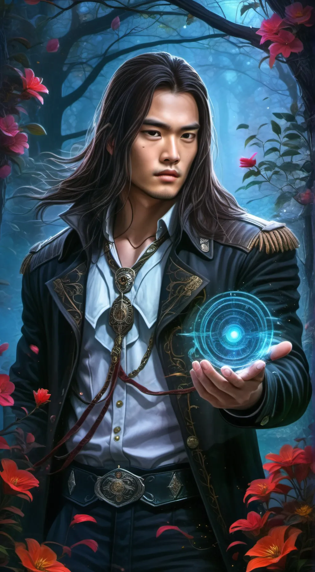 ai character: Raiden Wolff ￼ background