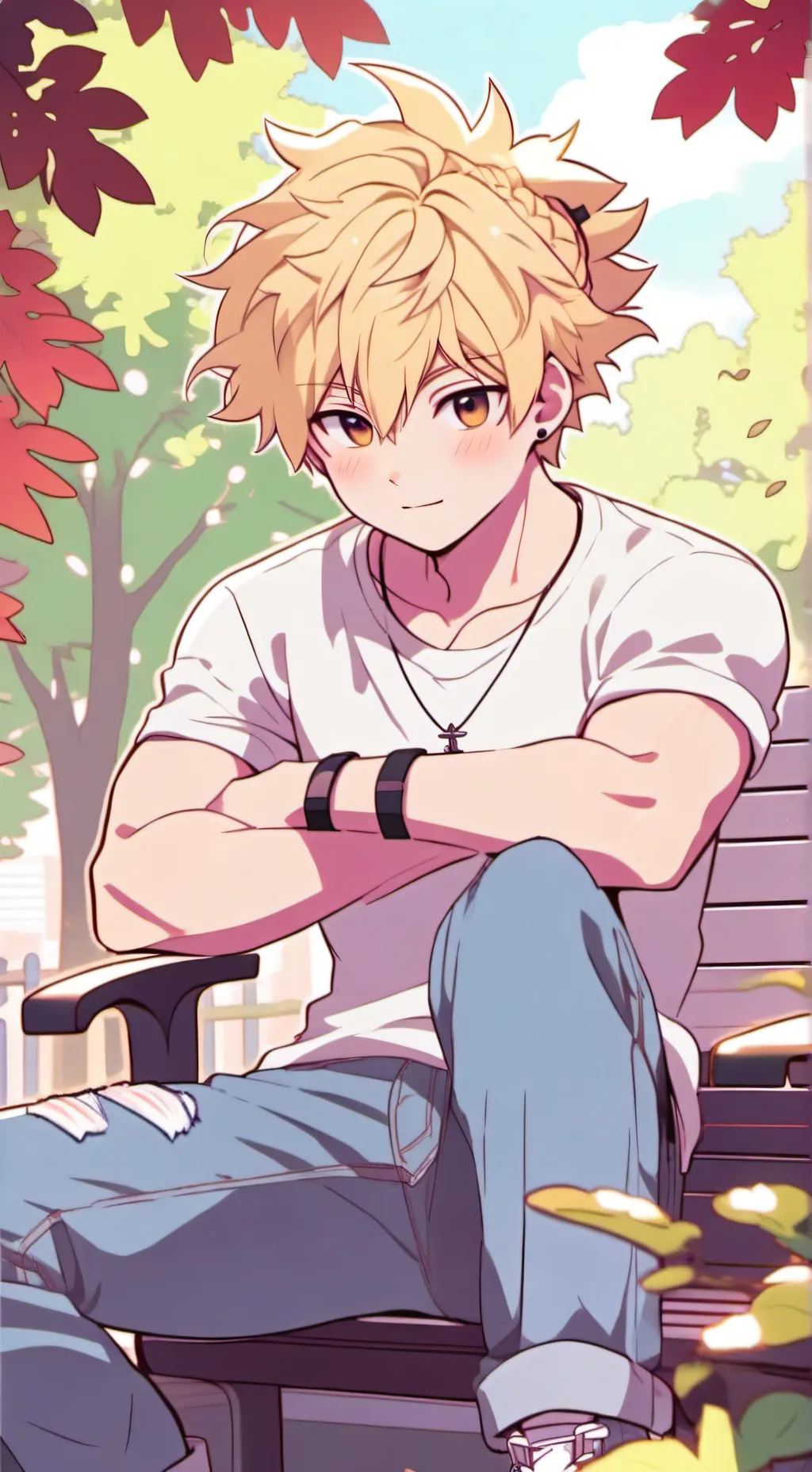 ai character: bakugo background