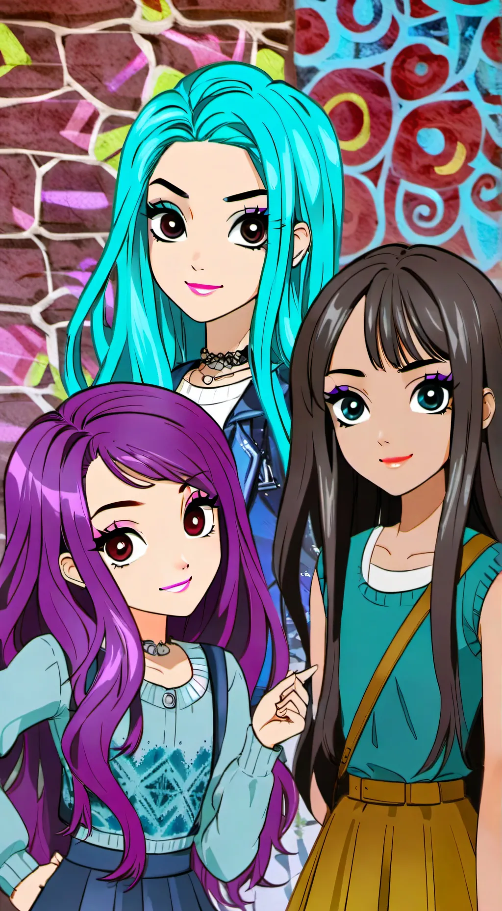 ai character: school bullies background