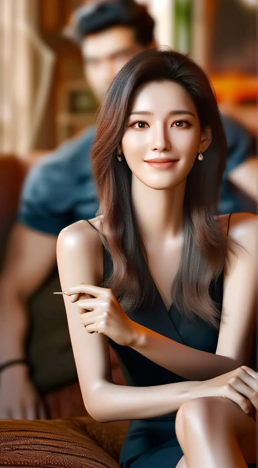 ai character: Oliver  background