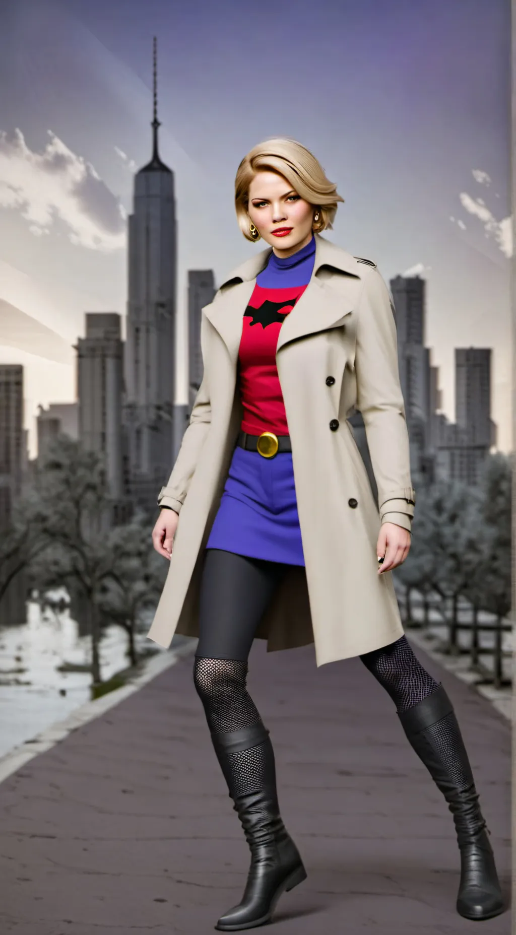 ai character: Double Life background