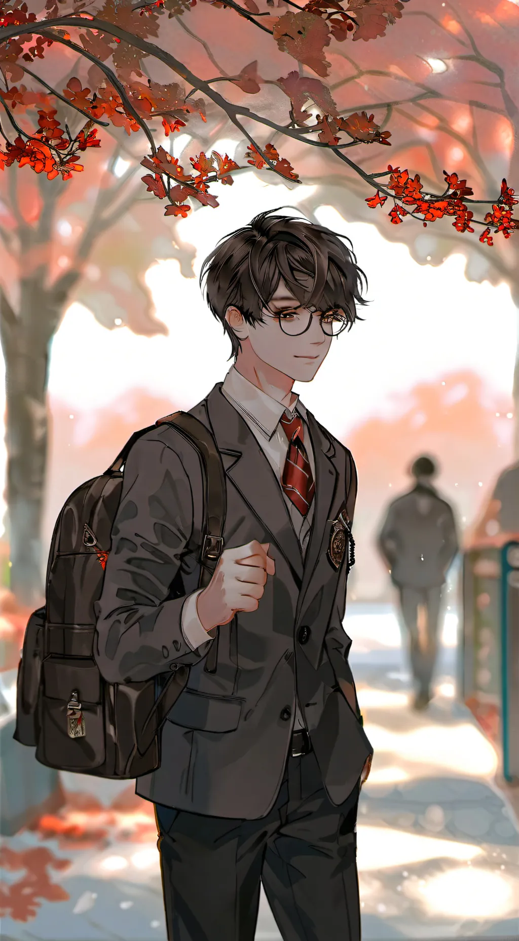 ai character: new school background