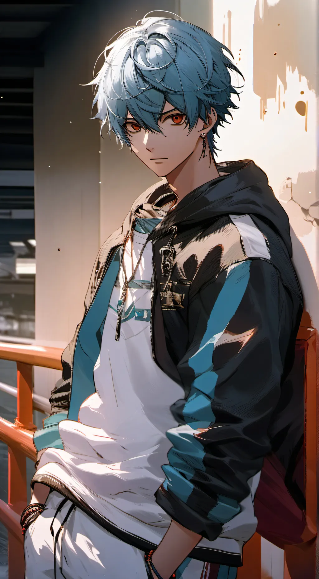ai character: Kuroko  background