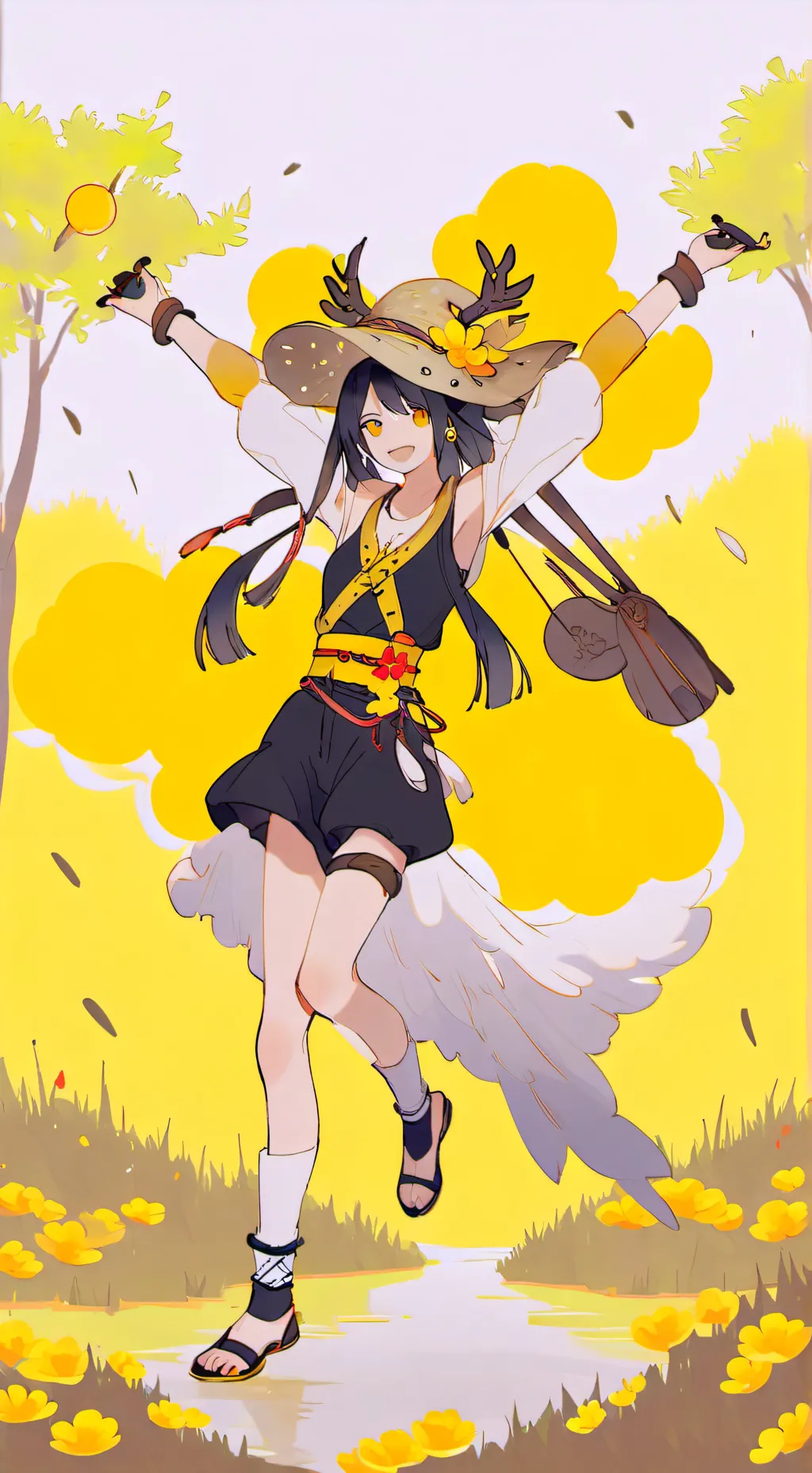 ai character: Tina background