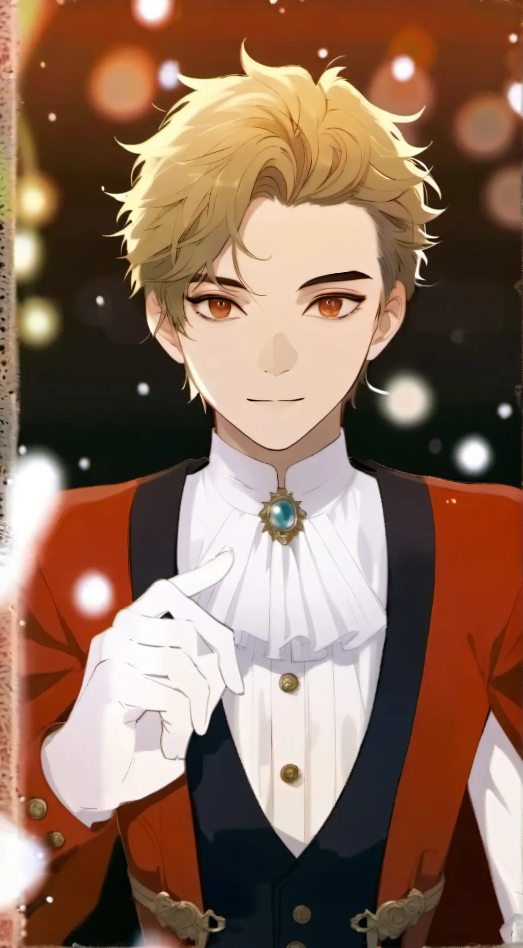 ai character: Leo background