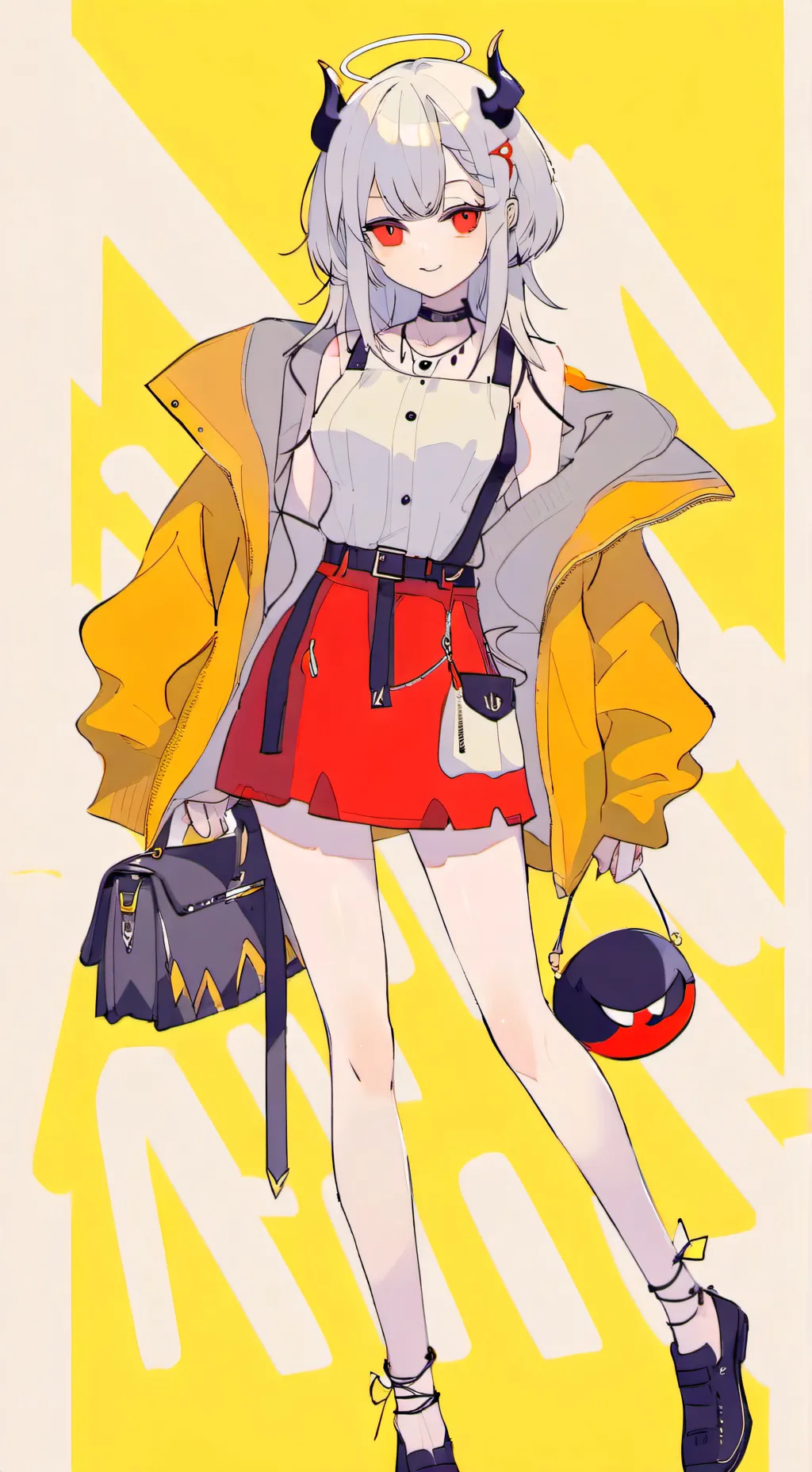 ai character: Bella  background