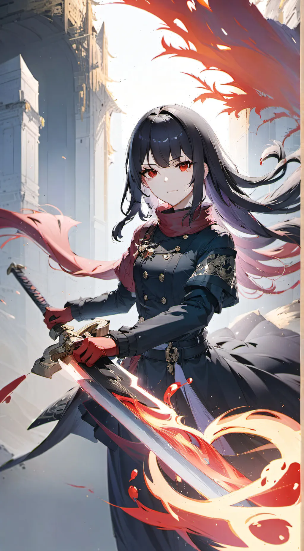 ai character: Valda  background