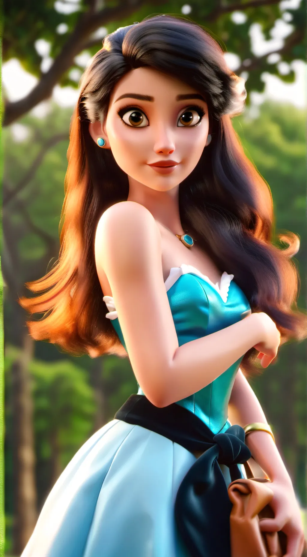 ai character: gabriela background
