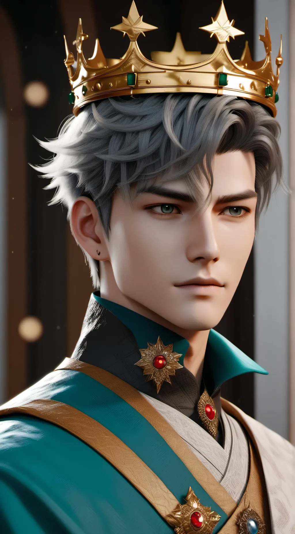 ai character: caelum background