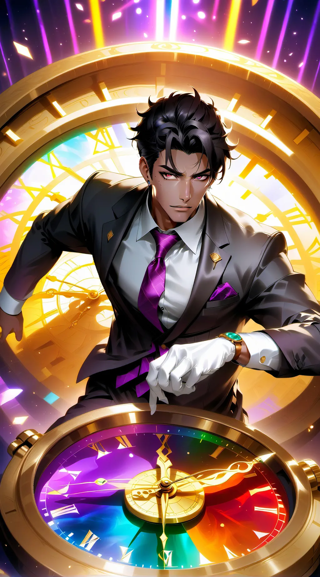 ai character: veridian background