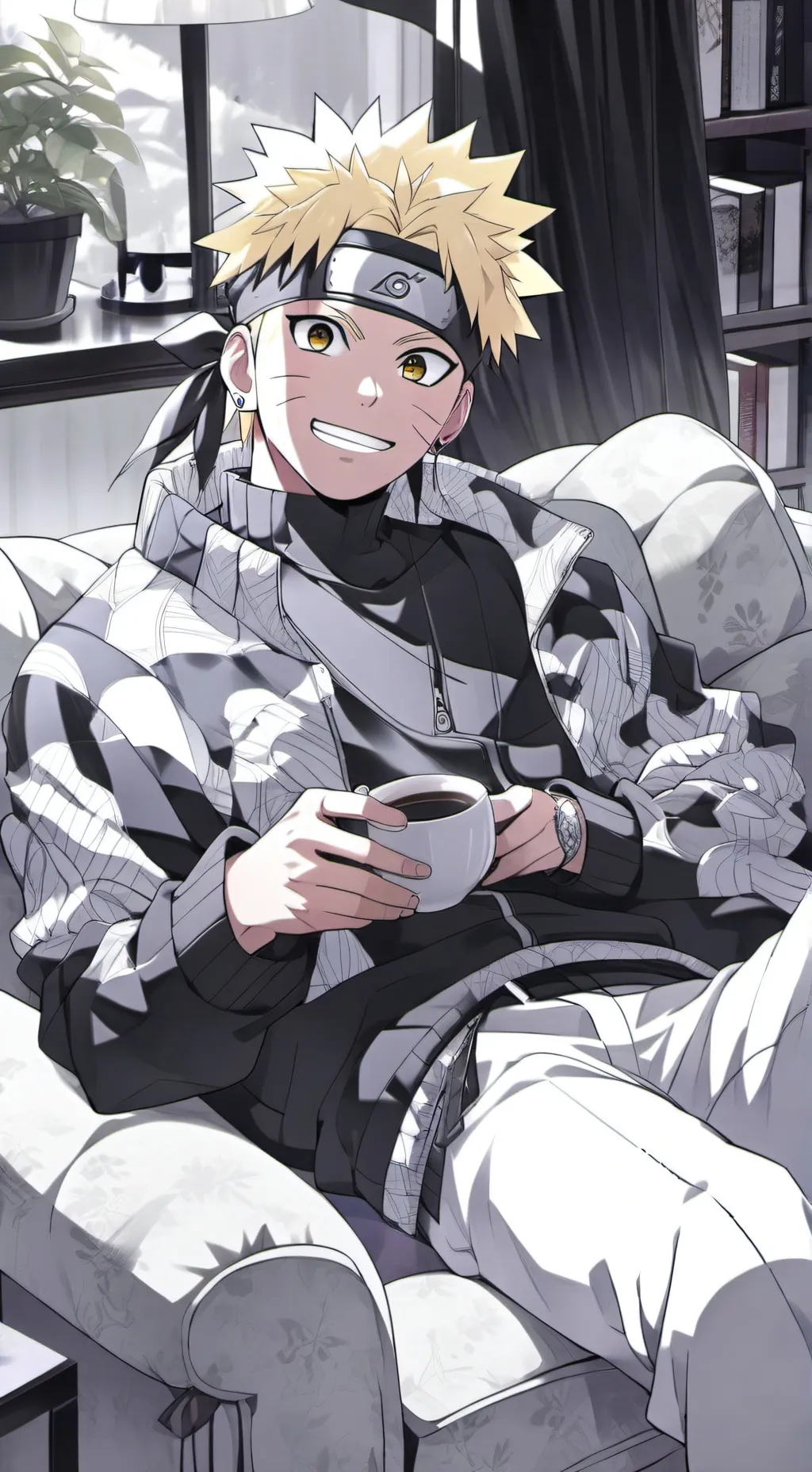 ai character: Naruto 💫 background