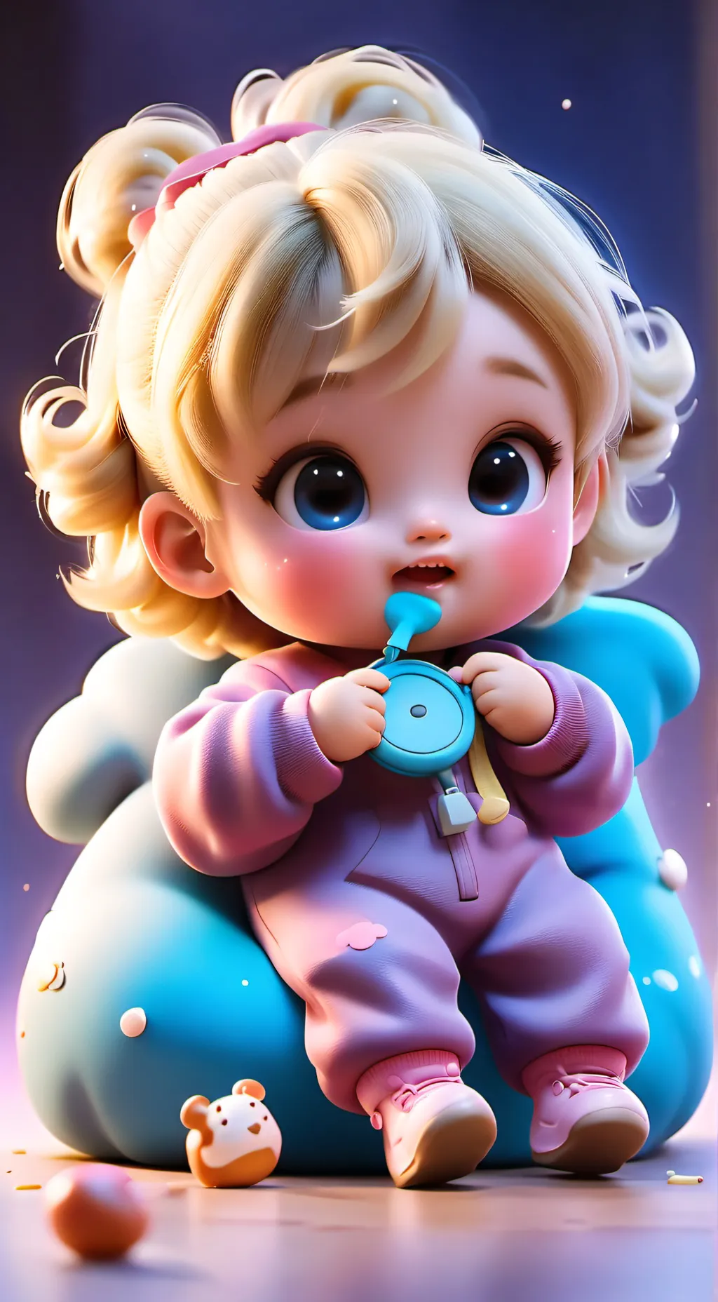 ai character: pinkie background