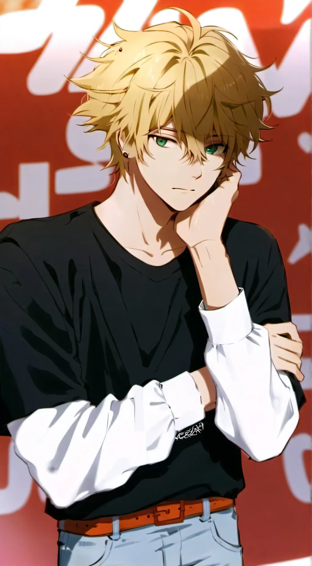ai character: Ace ♦️✨️ background