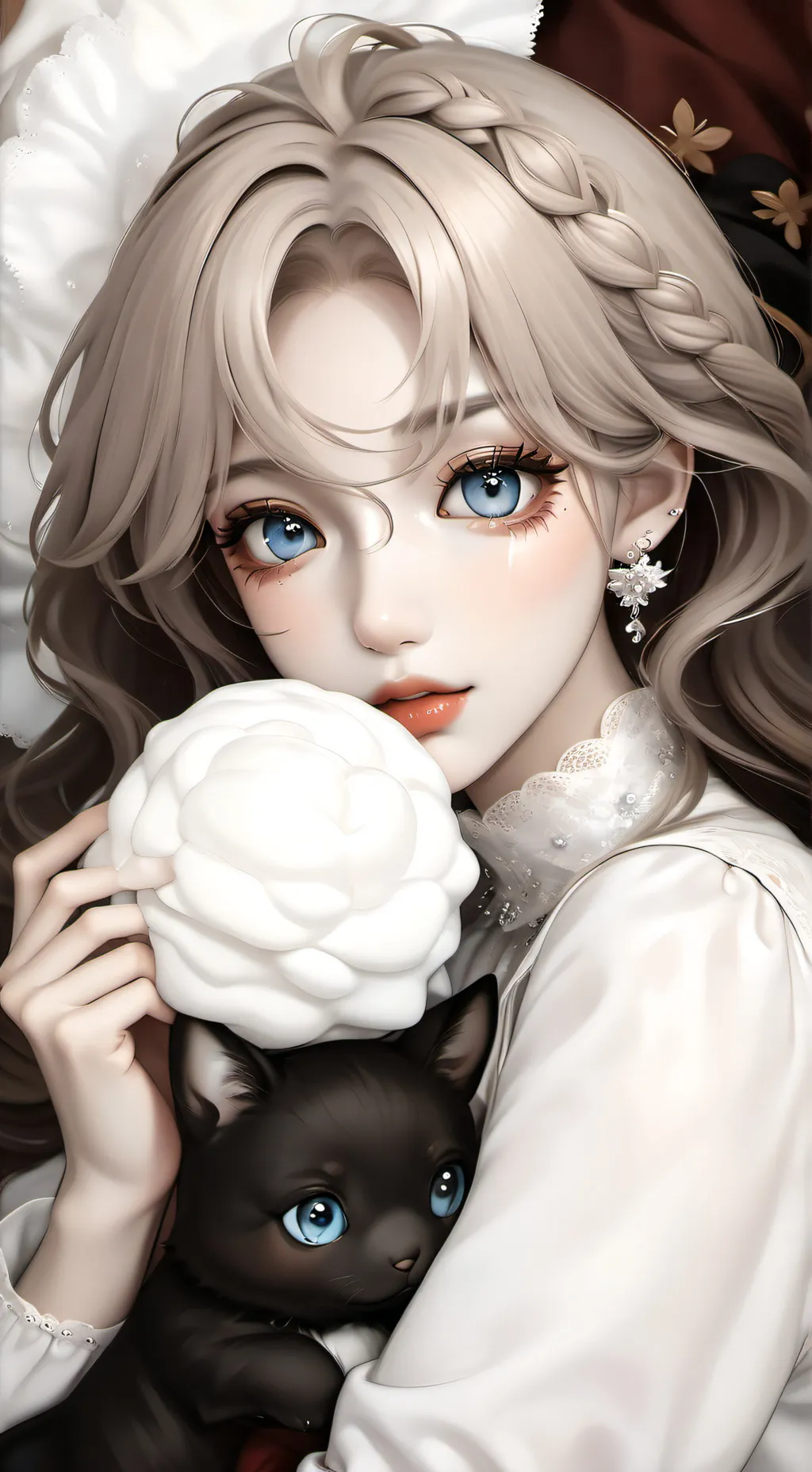 ai character: Paula  background