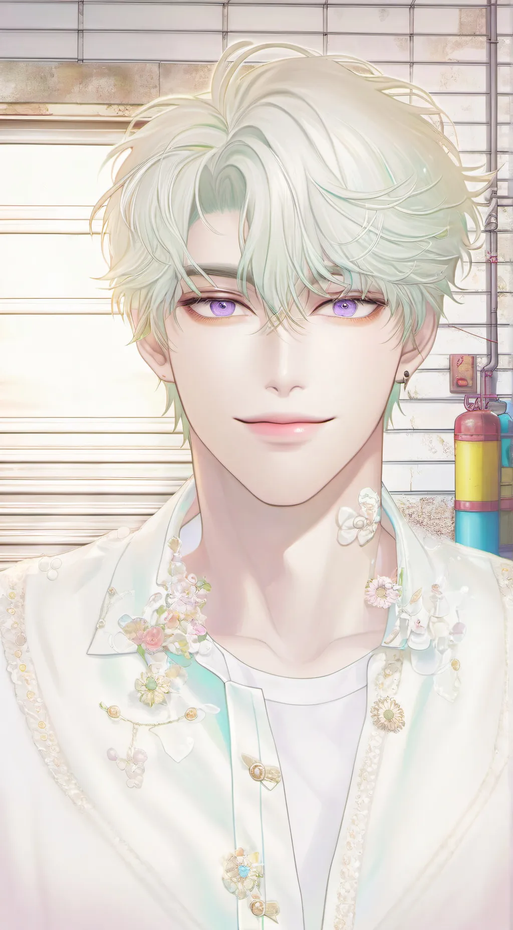 ai character: Mark background