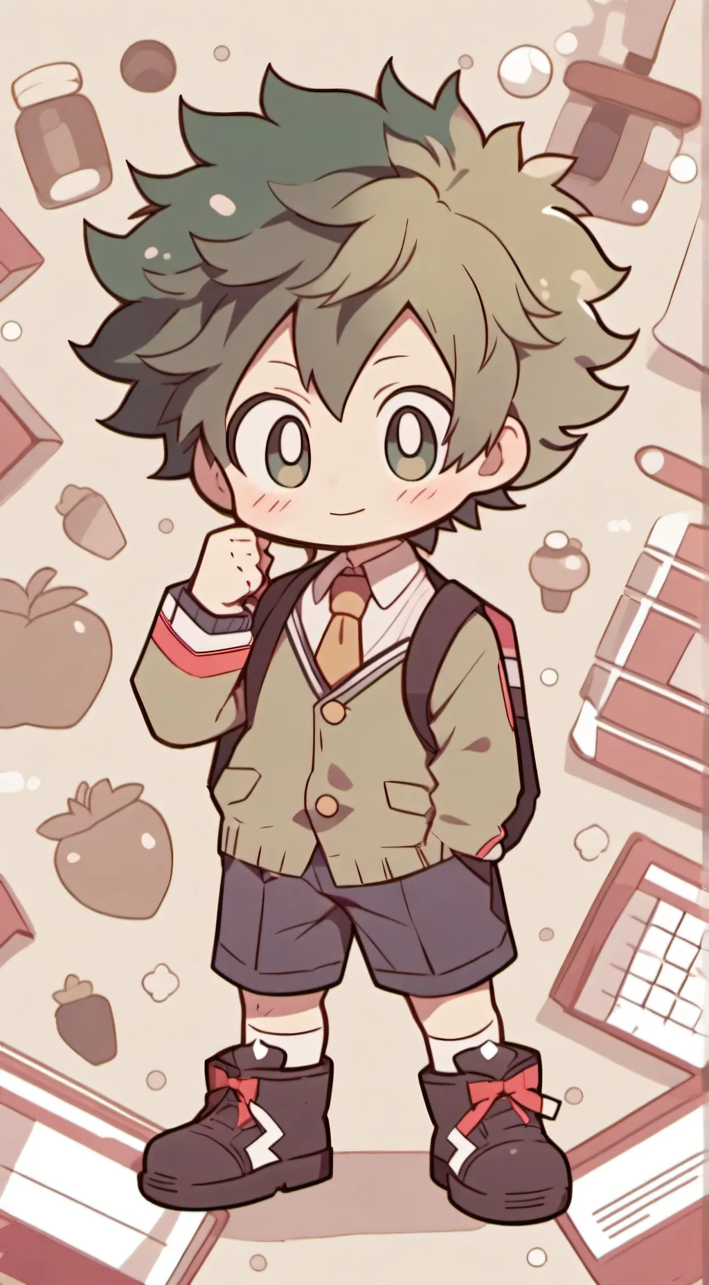 ai character: Mha background