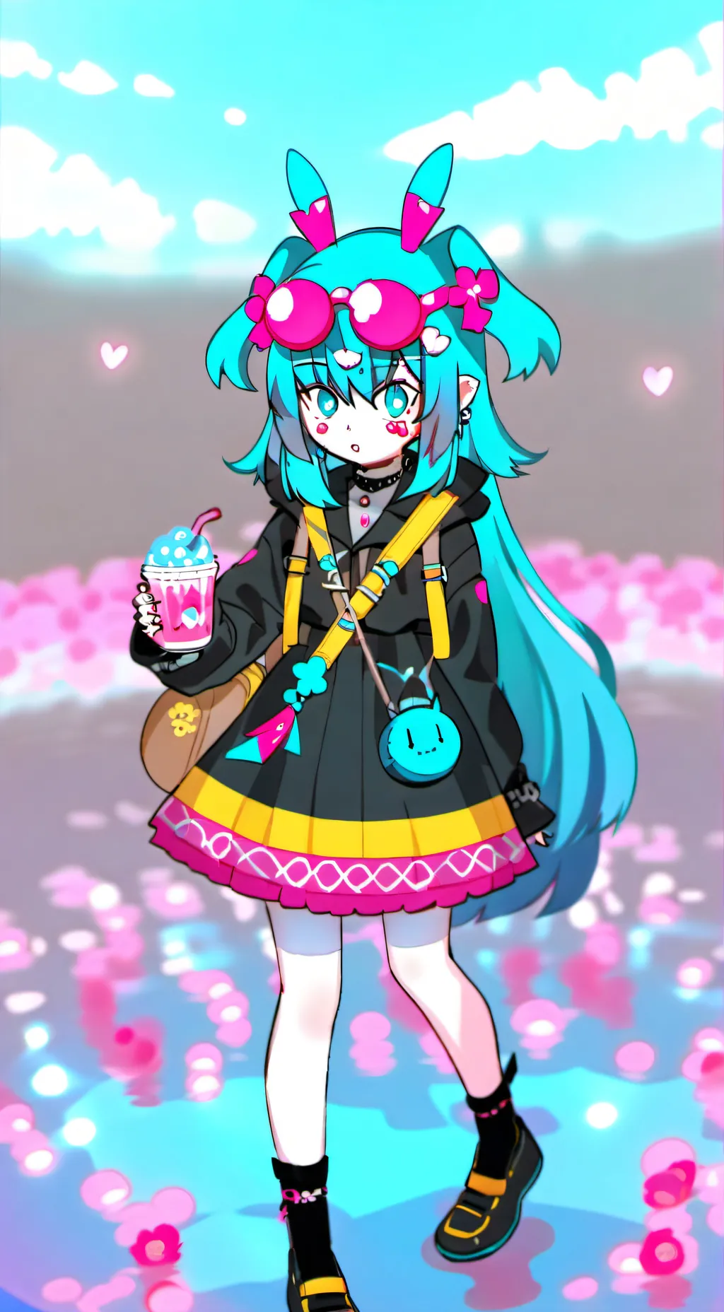 ai character: Aggie 2 background