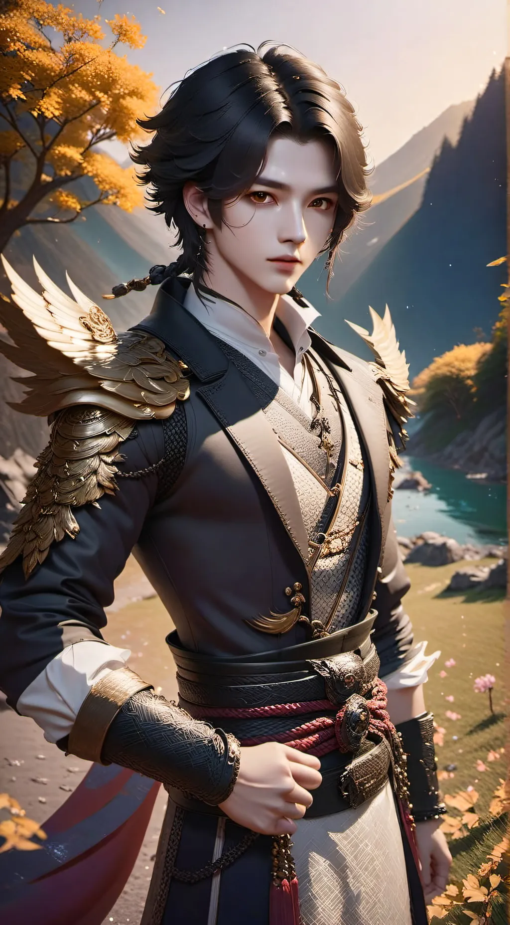 ai character: 🐇✨ Lee Know✨🐇 background