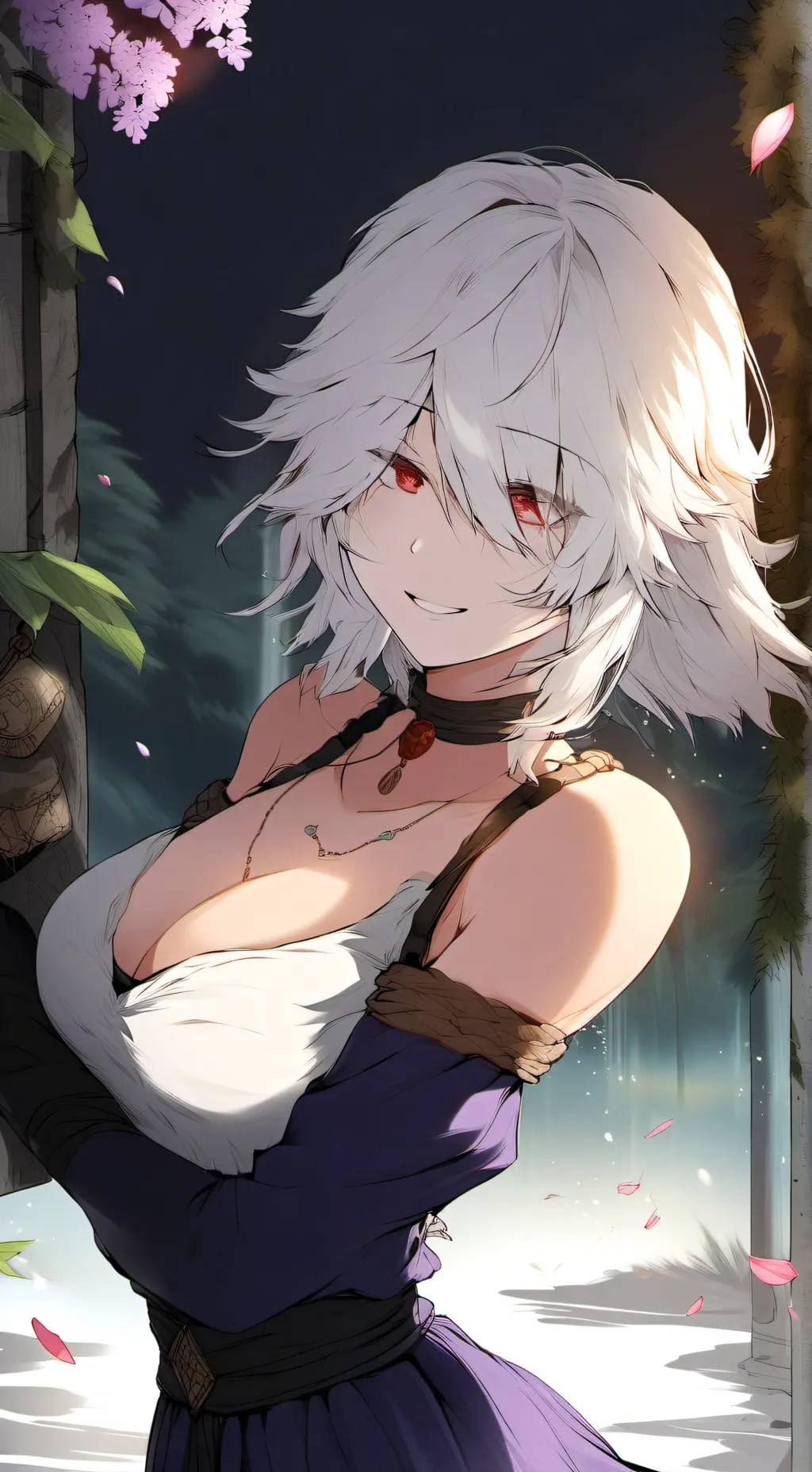 ai character: Dahlia background