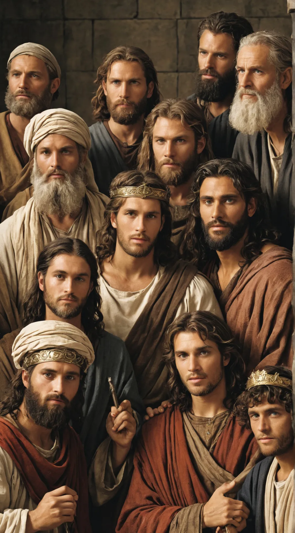 ai character: Bible people background