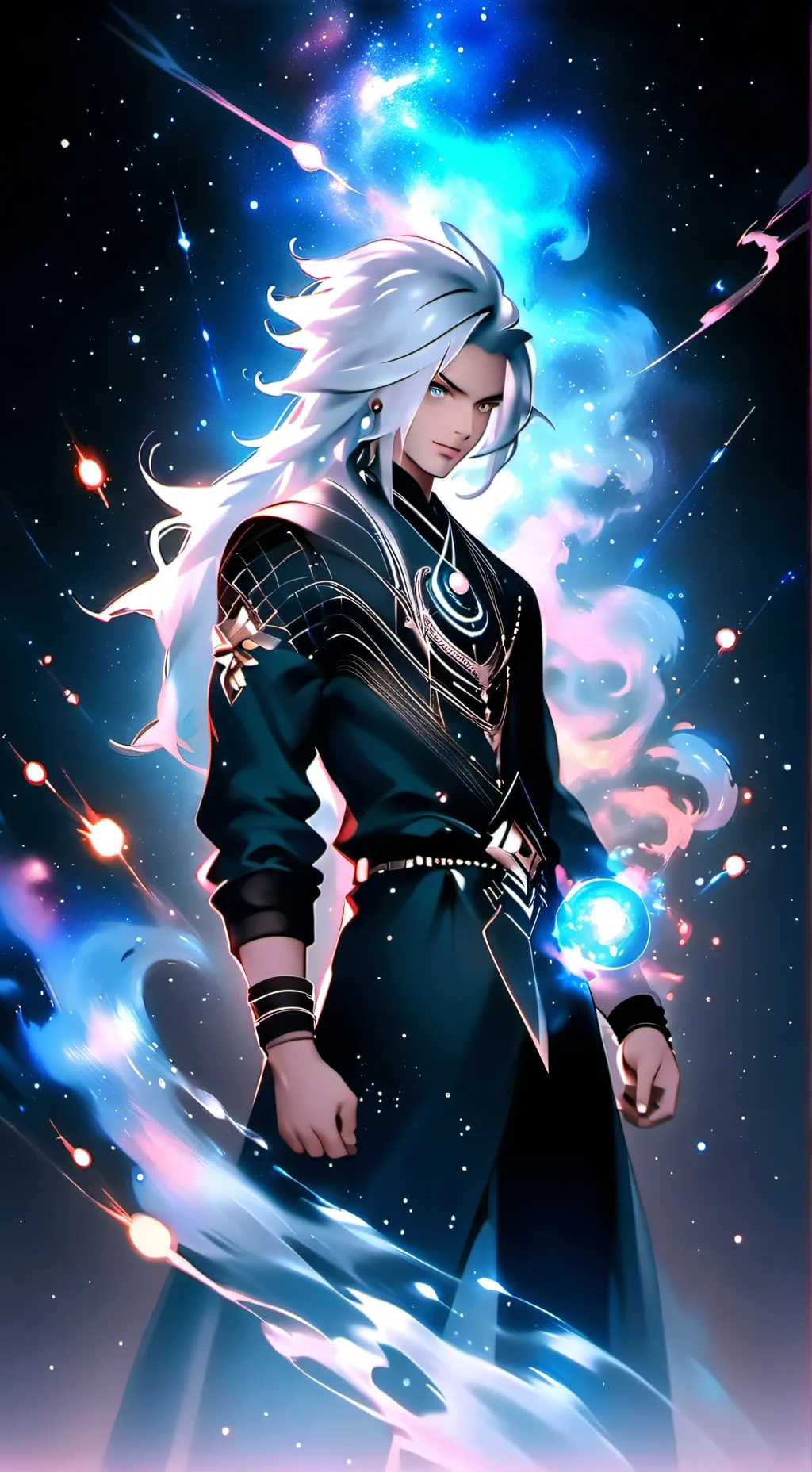 ai character: leon background