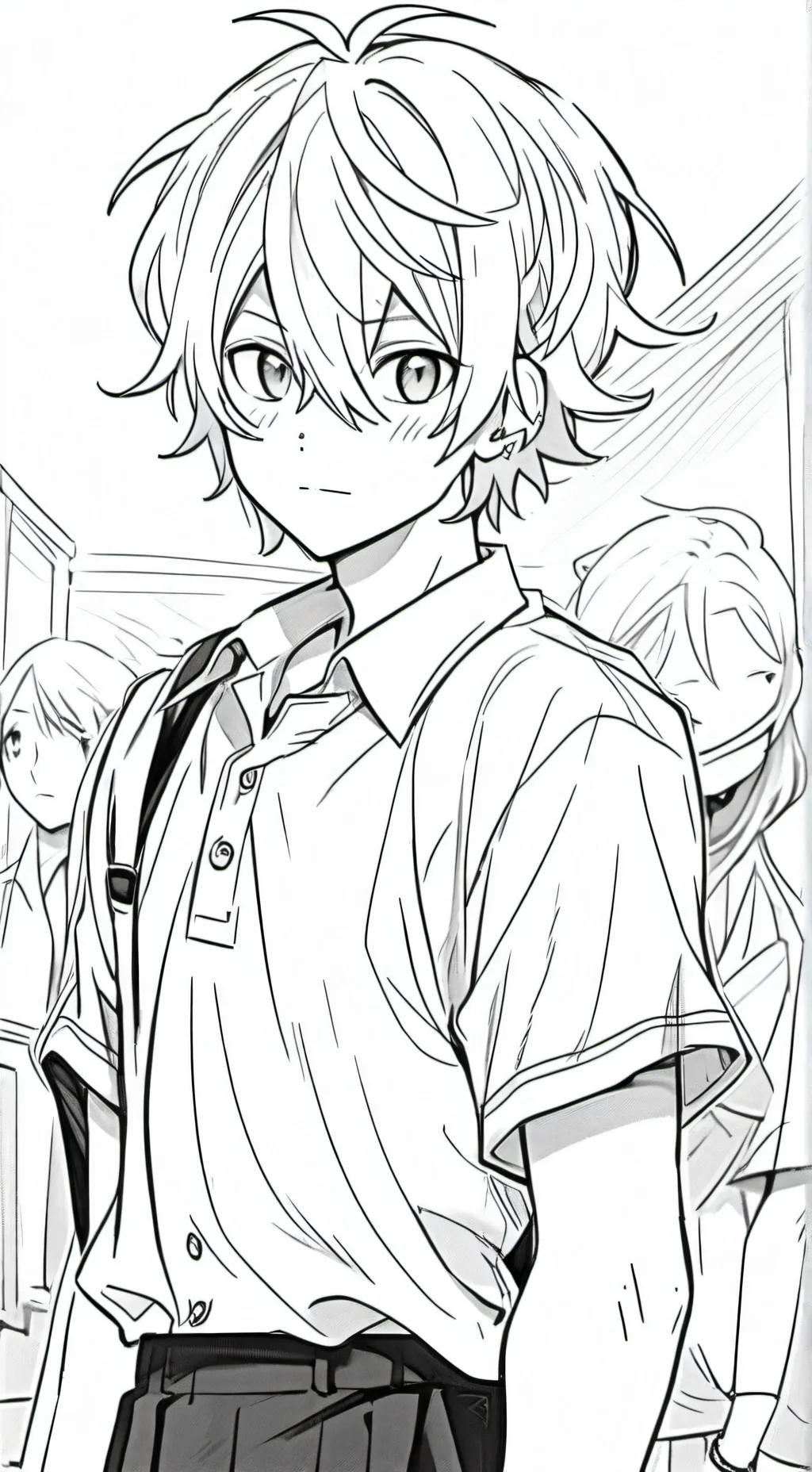 ai character: Oliver and you background