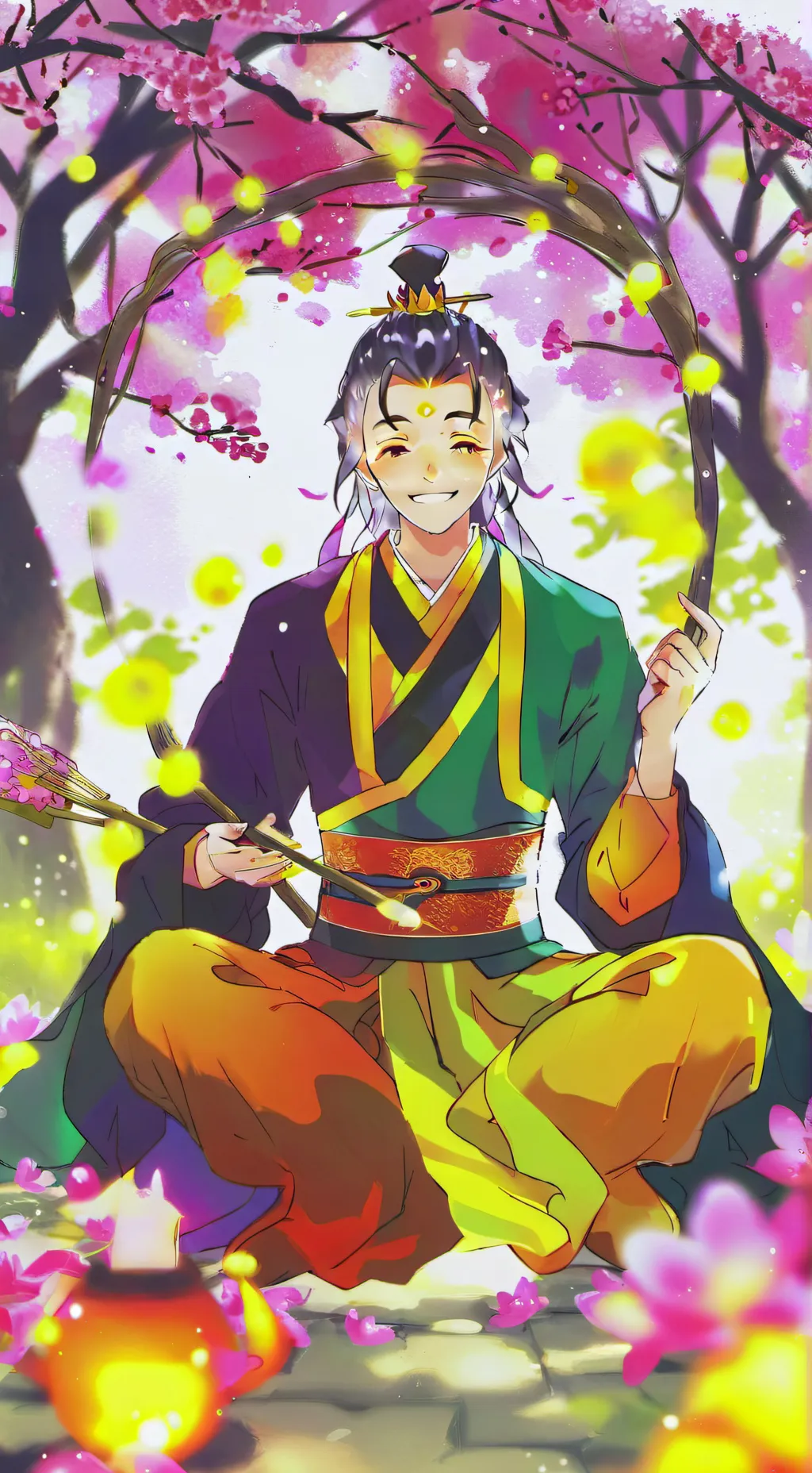 ai character: The Hashiras background