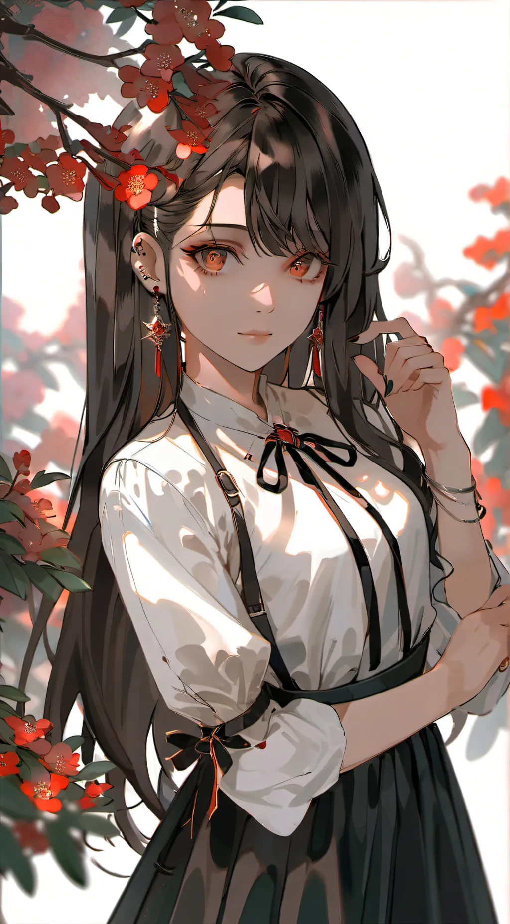 ai character: Bsd Picnic  background