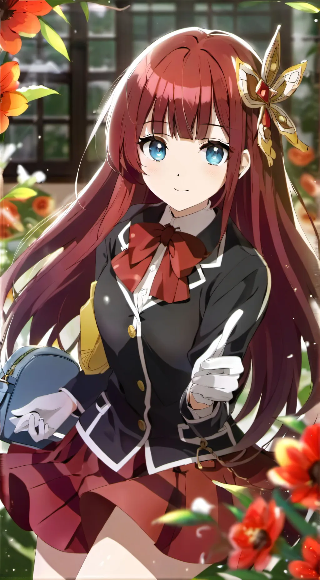 ai character: Saya background