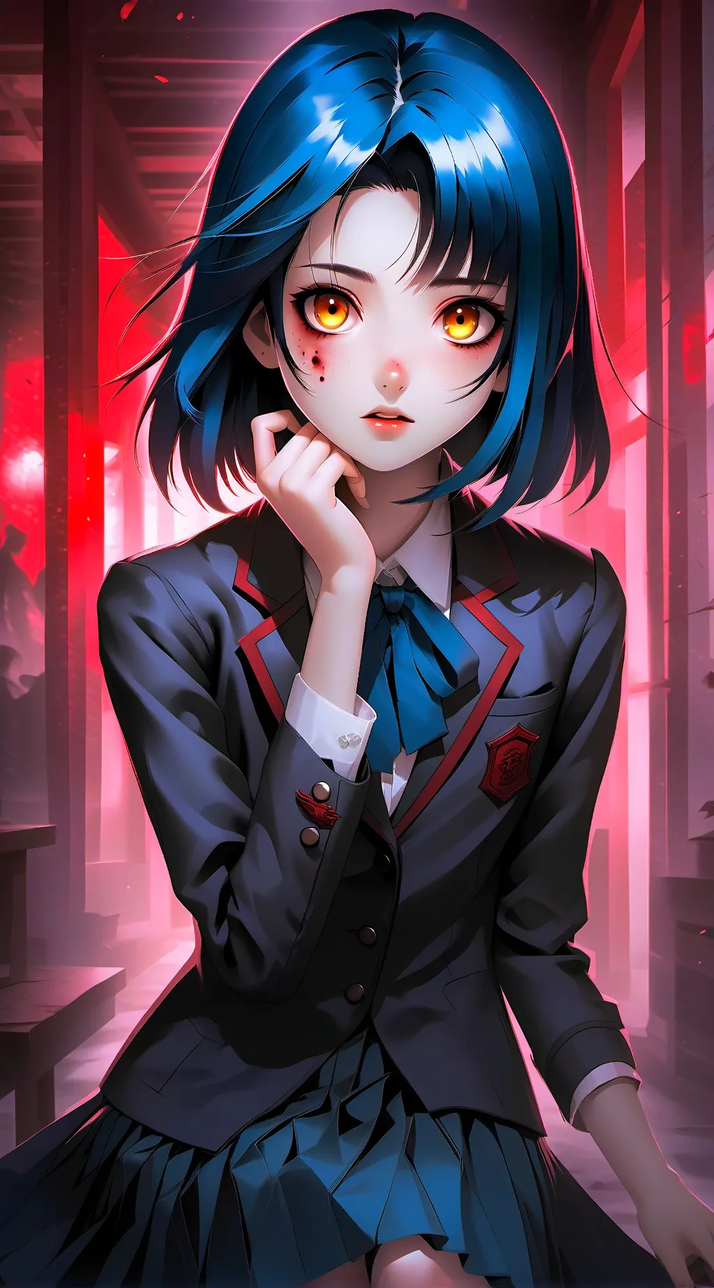 ai character: Kasumi Asumi background