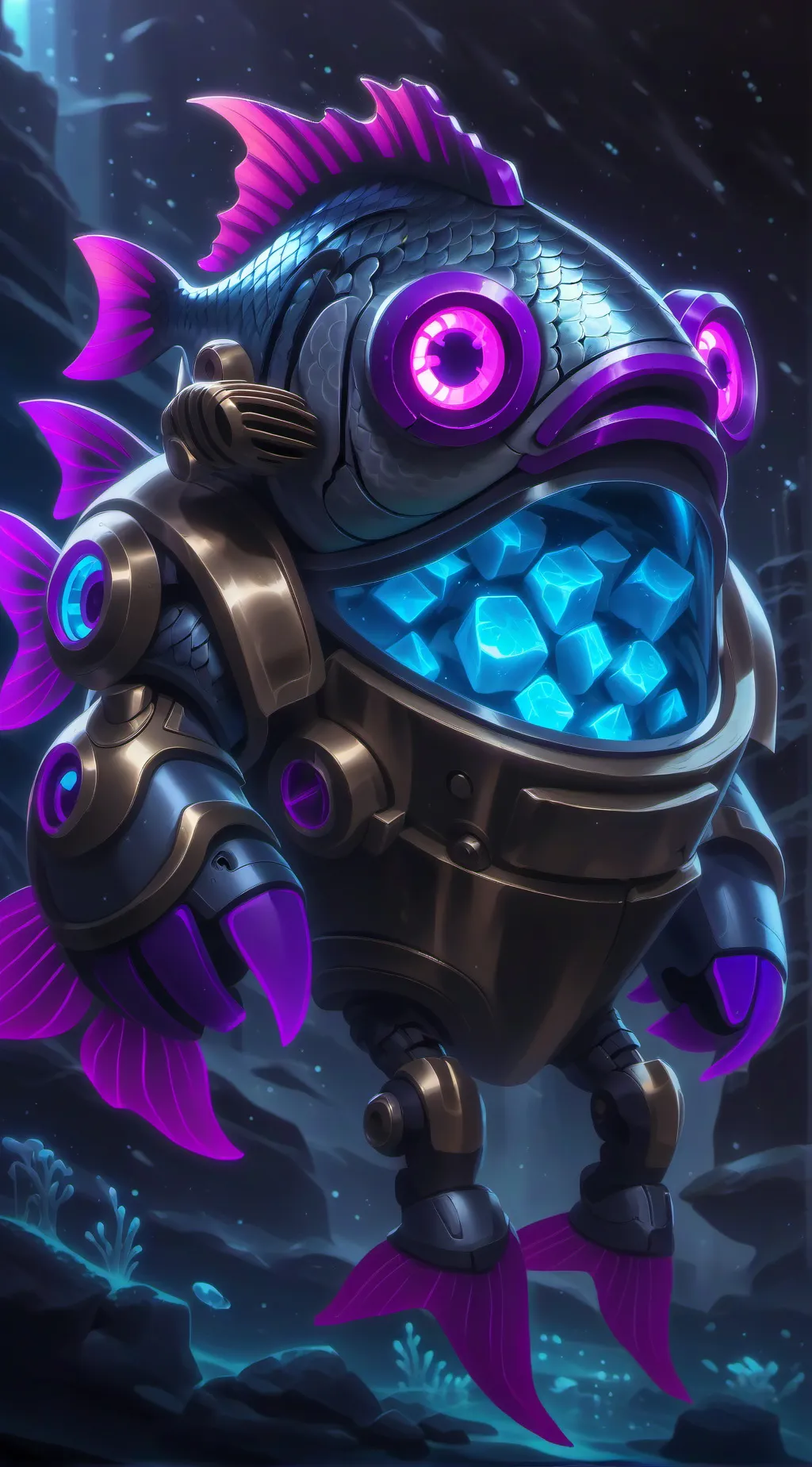 ai character: Biscuit background